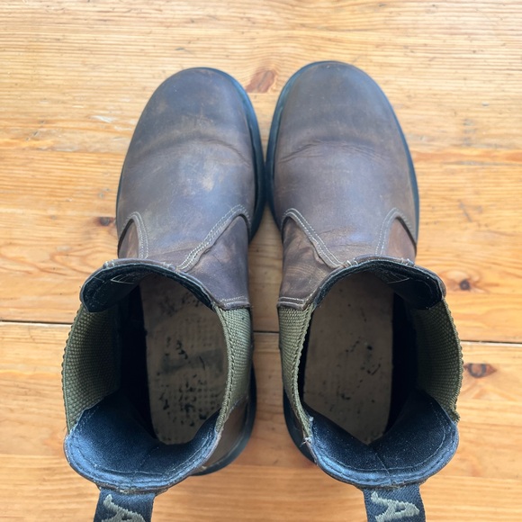 Dr. Martens 2976 Brown Leather Chelsea Boots Size 41 - Picture 3 of 7